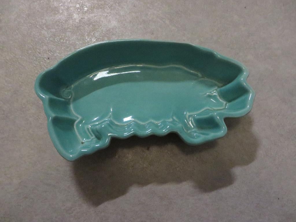 Zenith Gouda aardewerk puddingvorm, vorm van varken, Antiek en Kunst, Ophalen of Verzenden