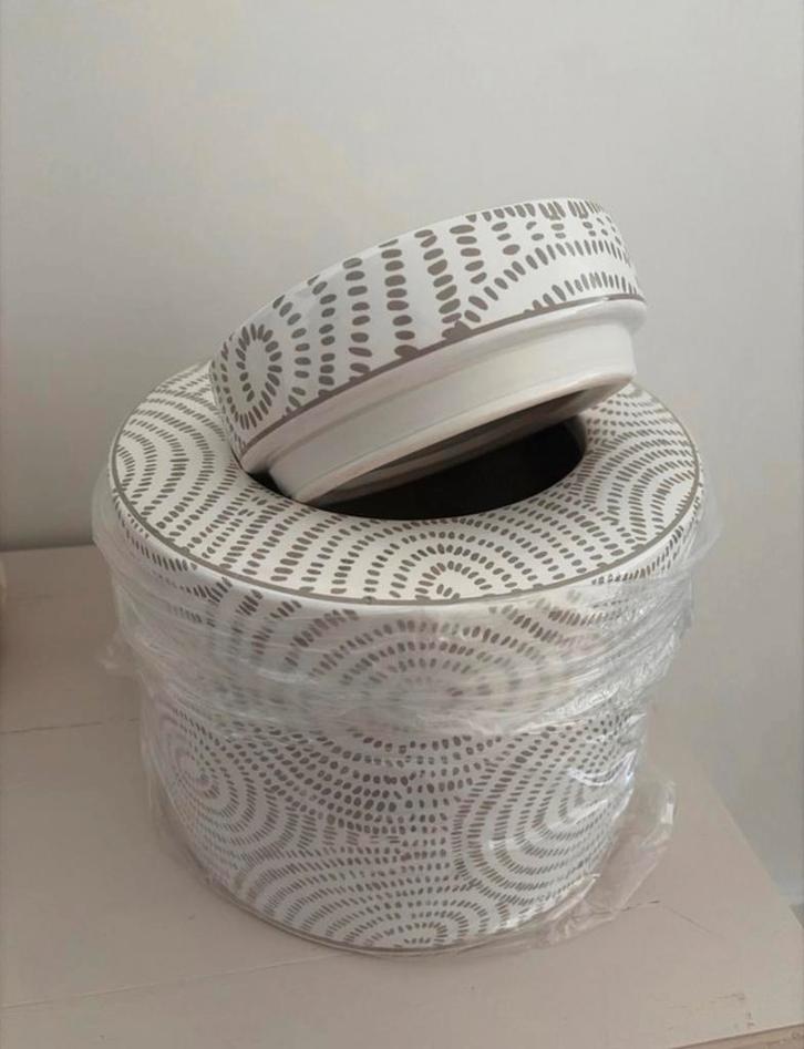 Riviera Maison Blois Ginger Pot M - Nieuw, Huis en Inrichting, Woonaccessoires | Vazen, Nieuw, Overige kleuren, 50 tot 75 cm, Aardewerk of Porselein