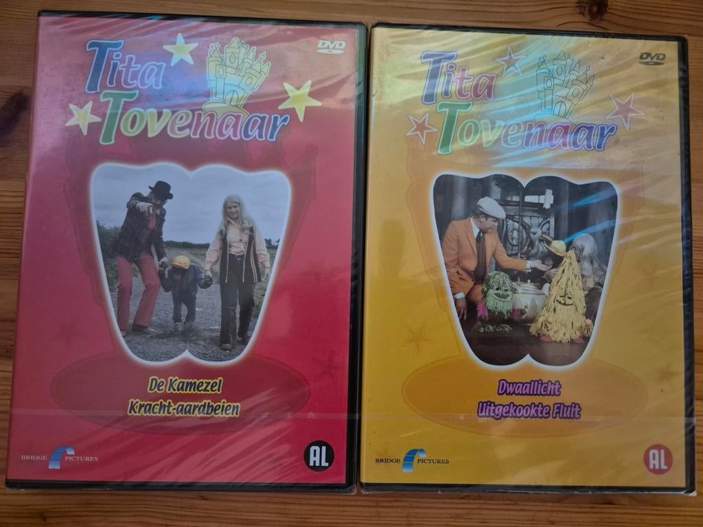 2x Tita Tovenaar DVD's (Nieuw in verpakking), Cd's en Dvd's, Dvd's | Kinderen en Jeugd, Nieuw in verpakking, Ophalen of Verzenden