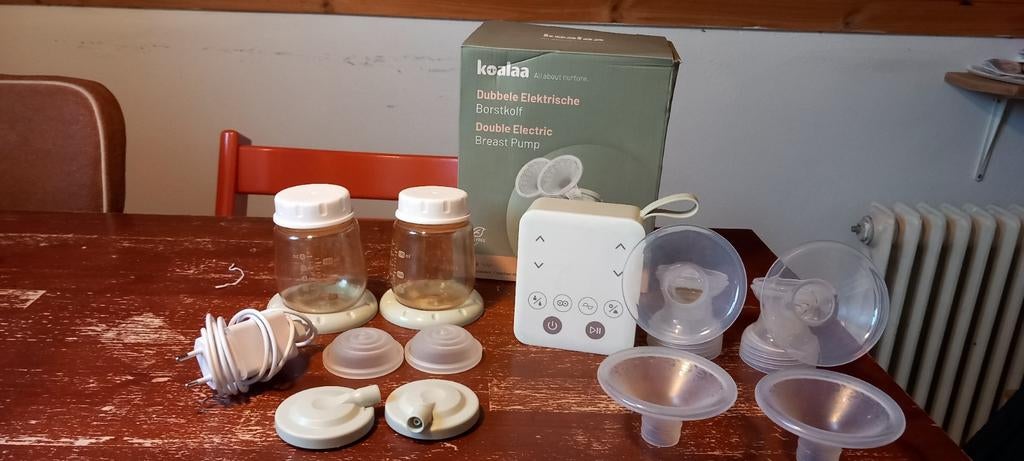 Koalaa Dubbele Elektrische Borstkolf, Ophalen of Verzenden, Gebruikt