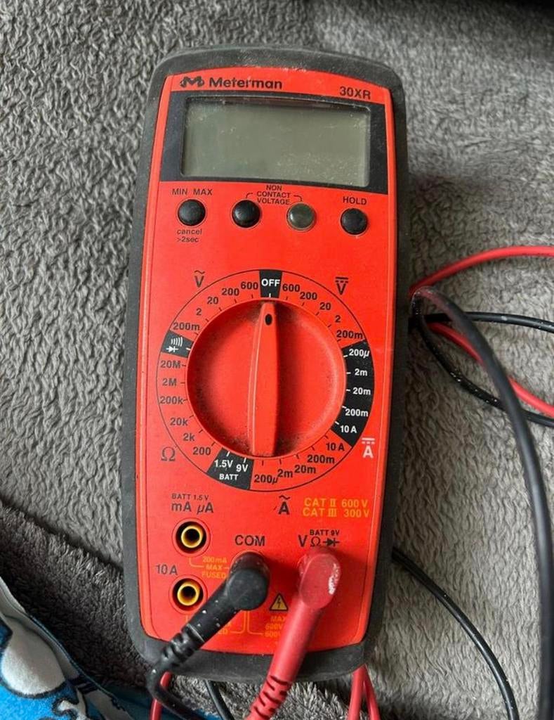 Meterman 30XR, Doe-het-zelf en Verbouw, Meetapparatuur, Ophalen of Verzenden, Zo goed als nieuw