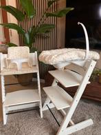 Teddy Ecru hoes voor Newborn stokke + kussens voor trip trap, Ophalen of Verzenden, Nieuw, Meegroeistoel, Stoelverkleiner