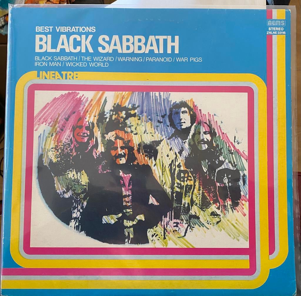 Black Sabbath Best Vibrations misprint znlne 33116, Ophalen of Verzenden, Gebruikt