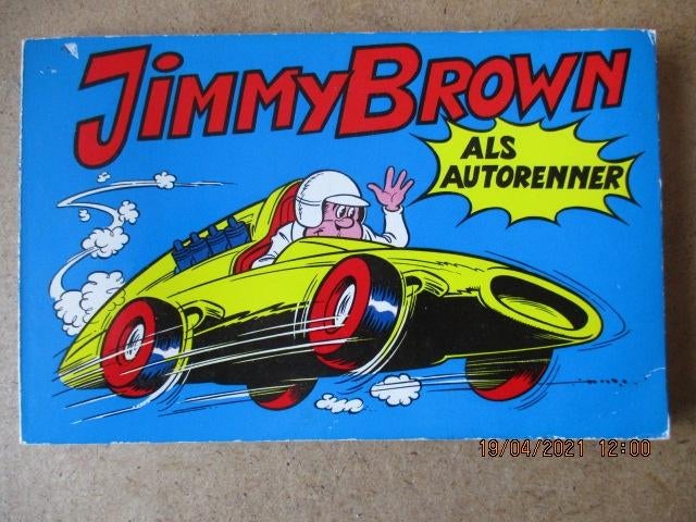 adv1465 jimmy brown oblong 4, Eén stripboek, Ophalen, Gelezen
