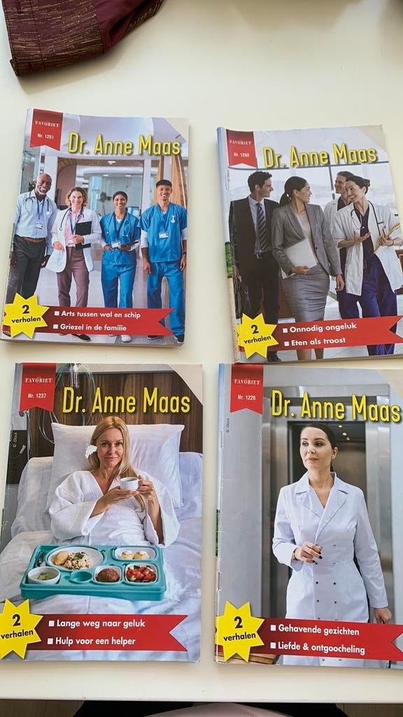 4x Favoriet “Dr.Anne Maas”, Boeken, Ophalen of Verzenden, Zo goed als nieuw