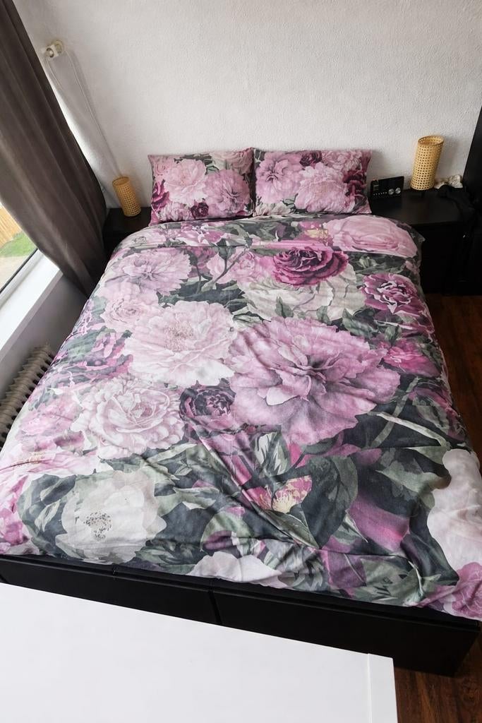 Ikea NORDLI bed 160x200 met opbergruimte, Ophalen, Tweepersoons, 200 cm, 160 cm