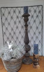 Metalen bloemetjes rek, Ophalen of Verzenden, Metaal, Minder dan 50 cm