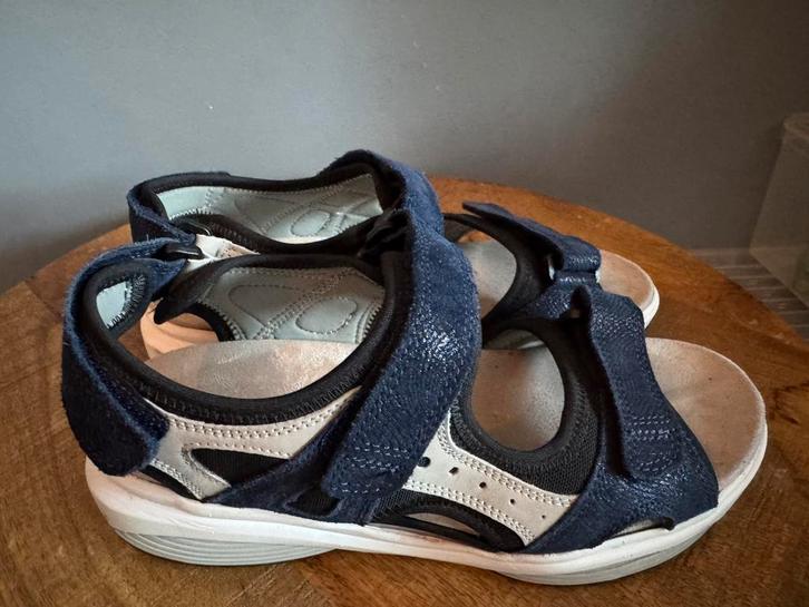 *Xsensible* Super mooie Sandalen mt 38 Izgst!, Kleding | Dames, Schoenen, Zo goed als nieuw, Sandalen of Muiltjes, Blauw, Verzenden