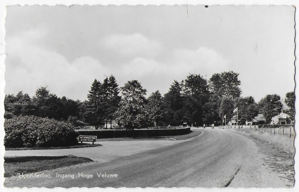 Hoenderloo Hoge Veluwe Oude Gelopen Ansichtkaart (B3277 ), Ophalen of Verzenden, 1960 tot 1980, Gelopen, Gelderland