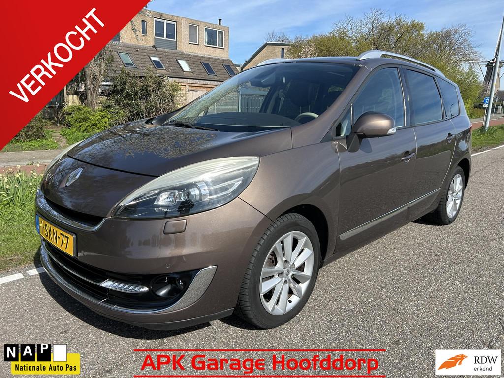Renault Grand Scénic 2.0 Privilege 7 zitter Automaat 121000, Euro 5, Gebruikt, 4 cilinders, Bruin