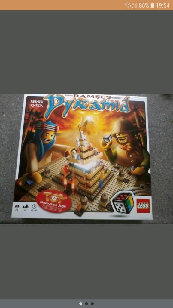 LEGO Ramses Pyramid bordspel - Zo goed als nieuw, Drie of vier spelers, Ophalen, Zo goed als nieuw, LEGO