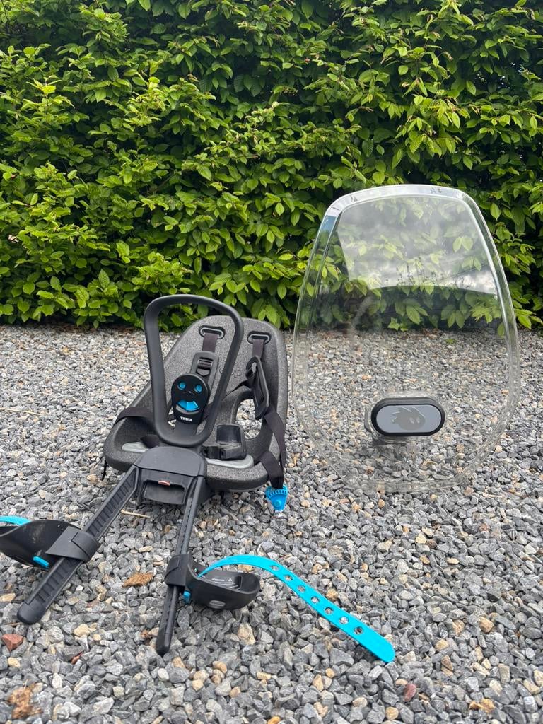 Fietsstoel yepp Thulle met windscherm, Fietsen en Brommers, Fietsaccessoires | Fietsstoeltjes, Voorzitje, Ophalen of Verzenden