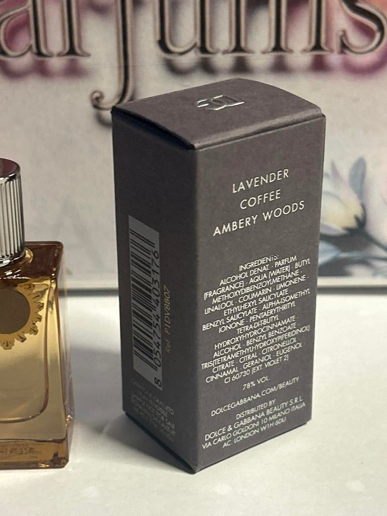 D&G - devotion pour homme miniature 5ml parfum, Ophalen of Verzenden, Nieuw, Miniatuur, Gevuld