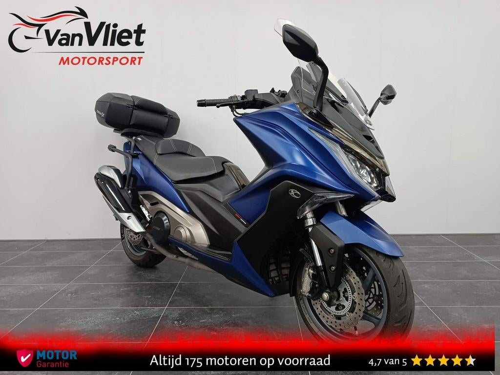 Zeer Mooie Kymco AK 550 Super Touring Mat Blauw (bj 2020), Scooter, Kymco, Bedrijf, Onbekend