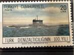 Onderzeeër, Turkije 1986, Ophalen of Verzenden, Postfris, Overige thema's