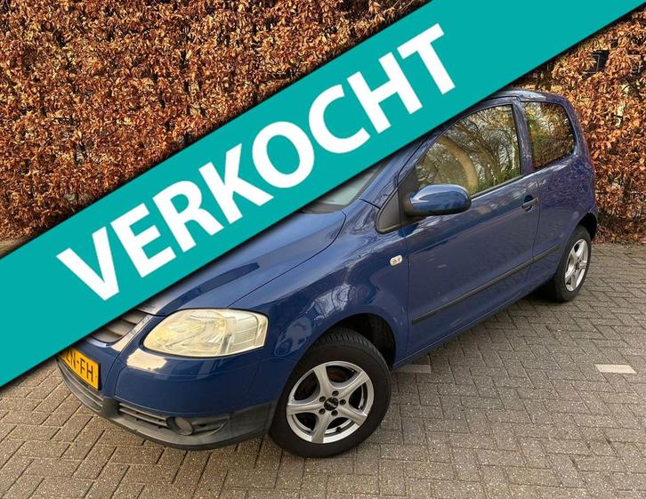 Volkswagen Fox 1.2i Airco I Nieuwe APK, Auto's, Volkswagen, Bedrijf, Te koop, Fox, ABS, Airbags, Radio, Startonderbreker, Benzine