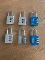 6x Sencys Cijferhangslot Aluminium 30mm - Hoge Veiligheid, Doe-het-zelf en Verbouw, Hang- en Sluitwerk, Ophalen of Verzenden, Nieuw