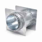 Muurdoorvoer voor Houtkachelpijp – Ø130 mm RVS, Ophalen, Afvoer, Nieuw, Rvs