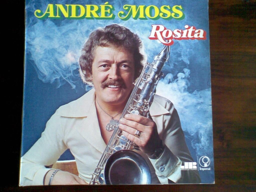 Saxofoon LP - André Moss - Rosita, Ophalen of Verzenden, 1970 - 1979, Gebruikt, 12 inch