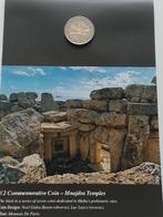 2-Euromunt Malta 2018: Mnajdra Tempelsmet F, Postzegels en Munten, Munten | Europa | Euromunten, Ophalen of Verzenden, Malta, 2 euro