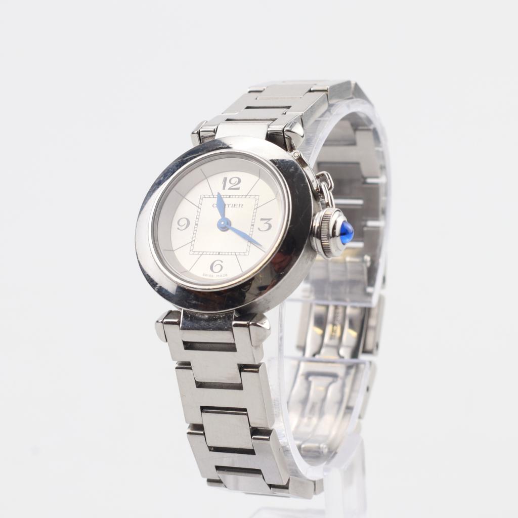Cartier Pasha 2973 27mm Quartz Horloge | Full Set, Cartier, Zo goed als nieuw, Support@cartier.com, 13 Rue de la Paix, 75002 Paris
France