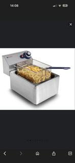 Hendi Blue Line Friteuse 8L - Professionele Kwaliteit, 4 liter of meer, Ophalen of Verzenden, Zo goed als nieuw, Uitneembare binnenpan