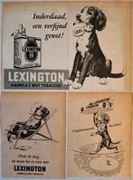 130 oude tabak / cigaretten advertenties uit 1938 tm 1989, Verzamelen, Rookartikelen, Aanstekers en Luciferdoosjes, Ophalen of Verzenden