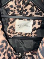 Glitter Panterprint Jas Maat L, Kleding | Dames, Jassen | Winter, Ophalen of Verzenden, Zo goed als nieuw, Maat 42/44 (L), Overige kleuren