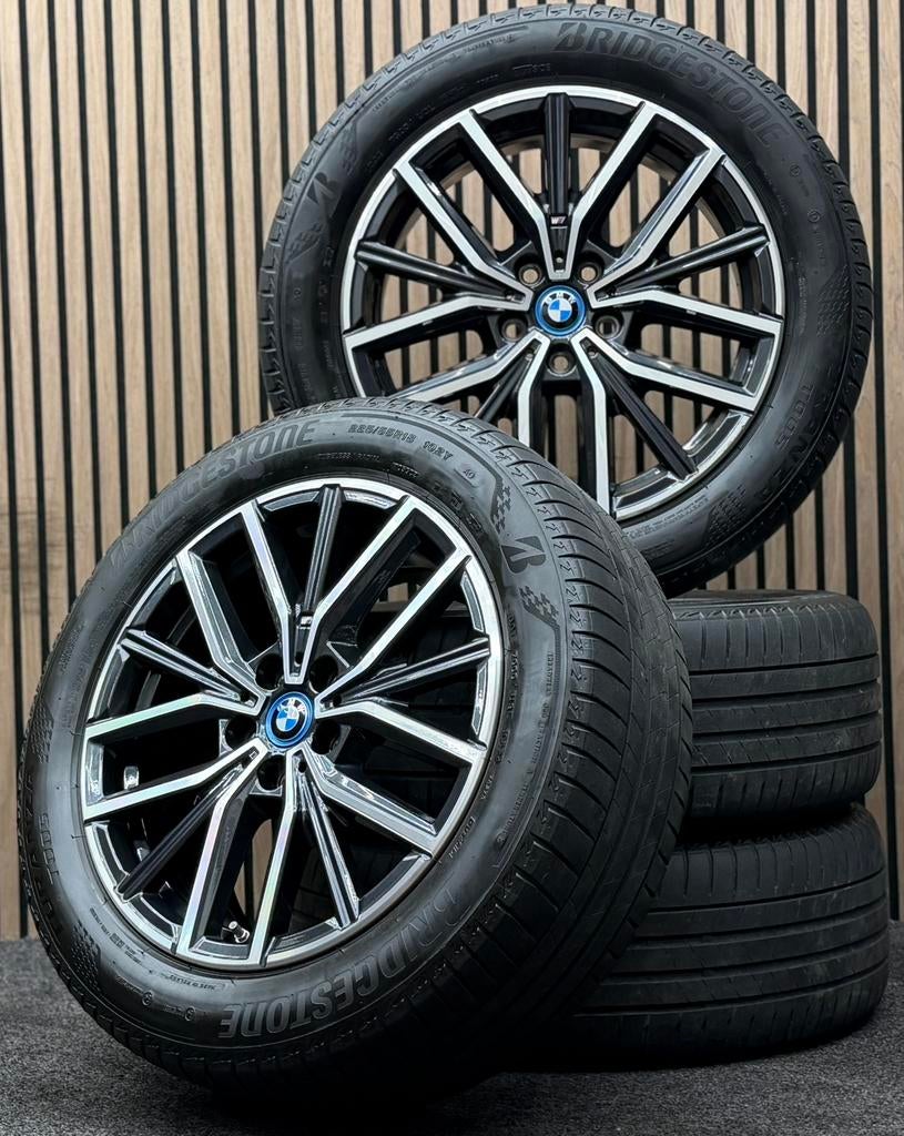 Originele 18 inch BMW X1 U11 X2 U10 838M 5x112 Bridgestone, Auto-onderdelen, Banden en Velgen, Ophalen, 18 inch, ., Banden en Velgen