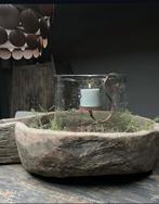 Windlicht ‘metal chips’ van Puur Wonen, Ophalen, Zo goed als nieuw