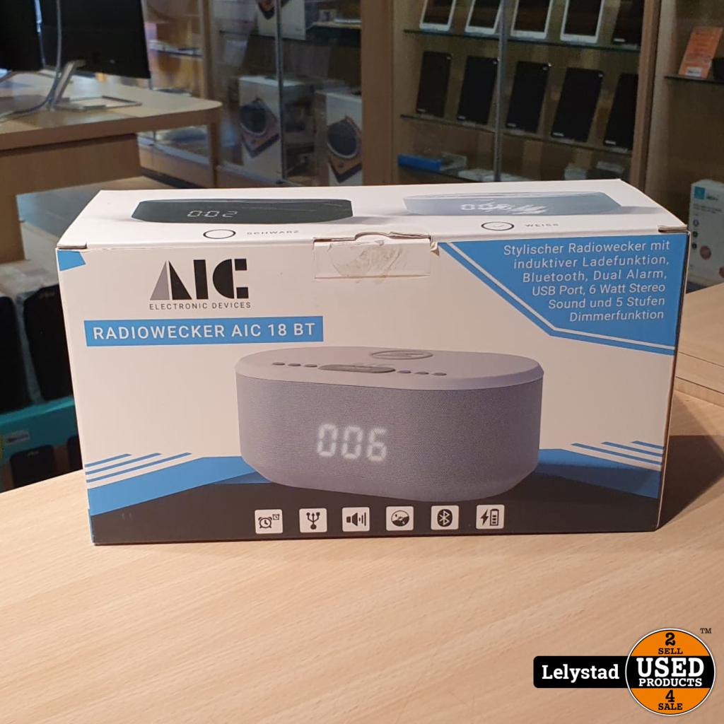 AIC Bluetooth Wekkerradio Wit, AIC, Zo goed als nieuw, Support@aic.com, 2F, No. 1, Alley 20, Lane 407, Sec. 2
Tiding Blvd., Neihu District
Taipei 114
Taiwan
