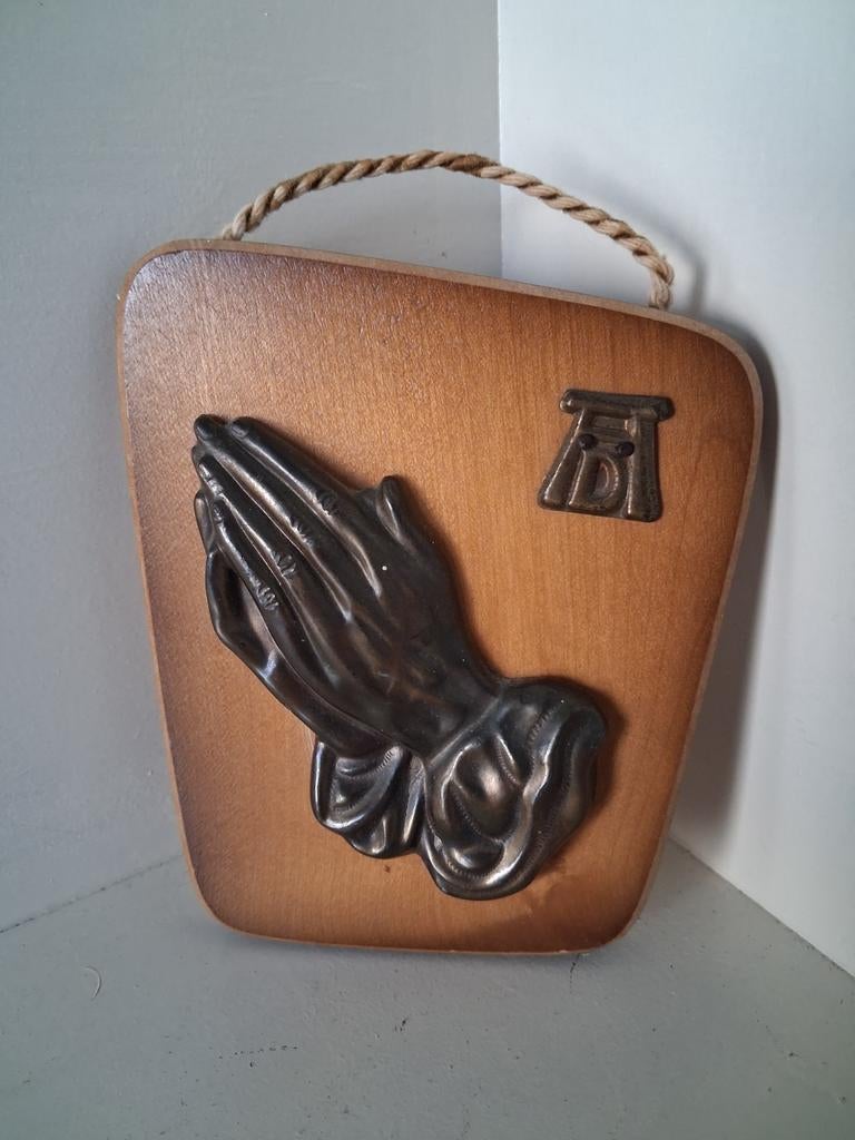 Religieuze Wandplaquette Albrecht Dürer – Biddende Handen –, Ophalen of Verzenden