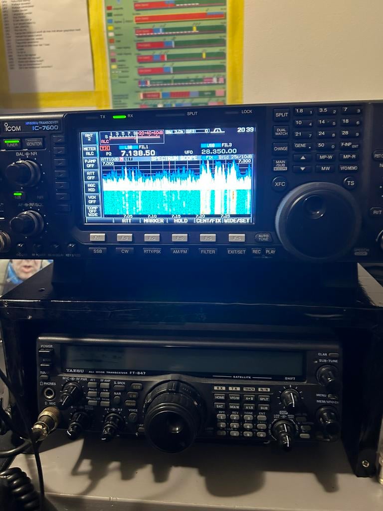 Icom 7600, Ophalen of Verzenden, Zo goed als nieuw