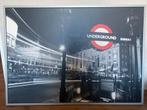 Ingelijste print Piccadilly Circus Underground Londen, Ophalen, Gebruikt, 50 tot 75 cm, Print