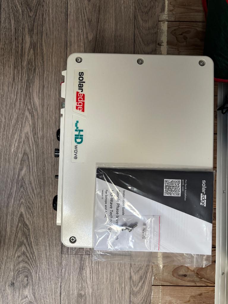 Solaredge omvormer SE3500H, Ophalen, Zo goed als nieuw