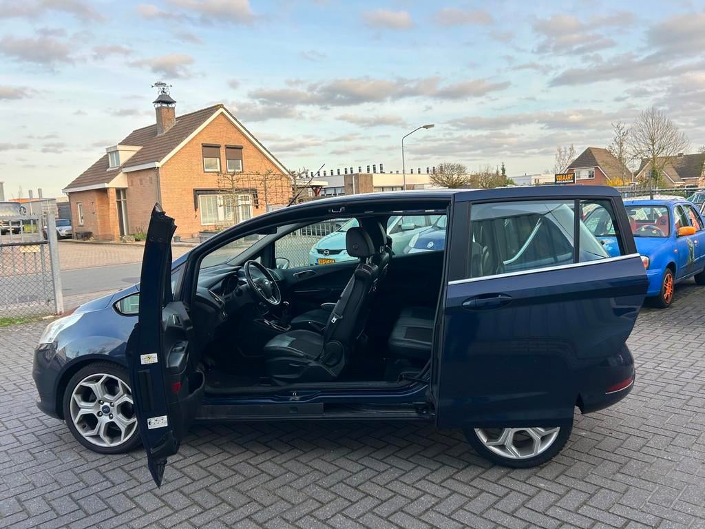 Ford B-Max 1.0 EcoBoost Titanium | HALF LEER | STOELVERW | A, Voorwielaandrijving, Euro 5, 101 pk, Gebruikt