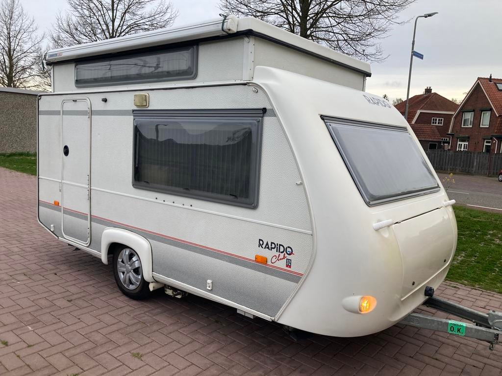 Rapido | BWJR 2000 | Mover | Nieuwstaat | Kenteken aanwezig, Caravans en Kamperen, Mover, Bedrijf, Rapido, 500 - 750 kg