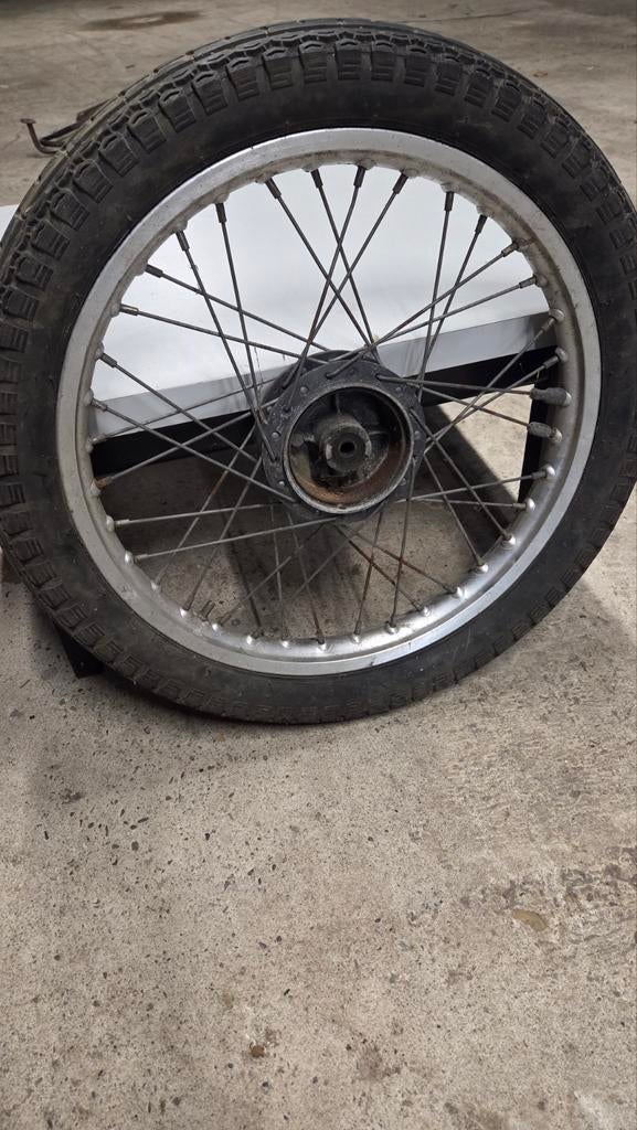Honda/yamaha voorwiel aluminium 17inch, Ophalen of Verzenden