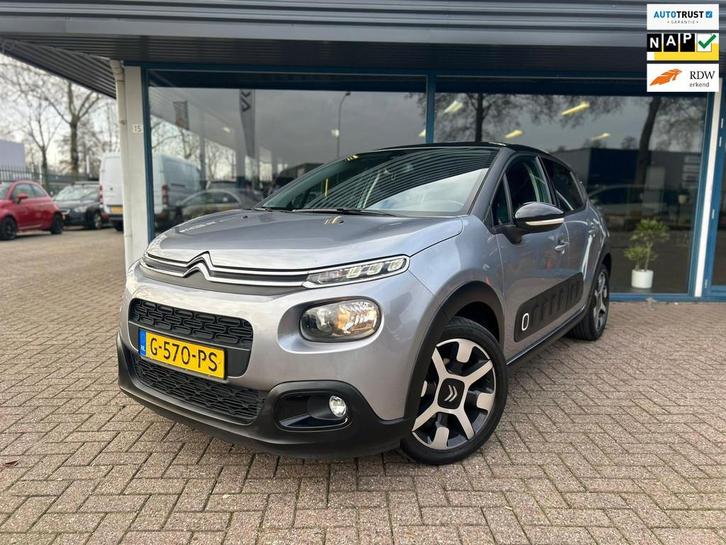 Citroen C3 1.2 PureTech S&S Shine|Camera|Automaat|Keurige au, Auto's, Citroën, Bedrijf, Te koop, C3, ABS, Achteruitrijcamera, Airbags