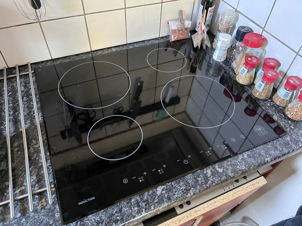 LA Germania P64IT0N 7000W Inductiekookplaat - ZGAN, Ophalen, 4 kookzones, Zo goed als nieuw, Inbouw