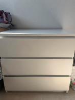 IKEA Malm ladekast wit - Gebruikt, Ophalen, Gebruikt, 50 tot 100 cm, 3 of 4 laden