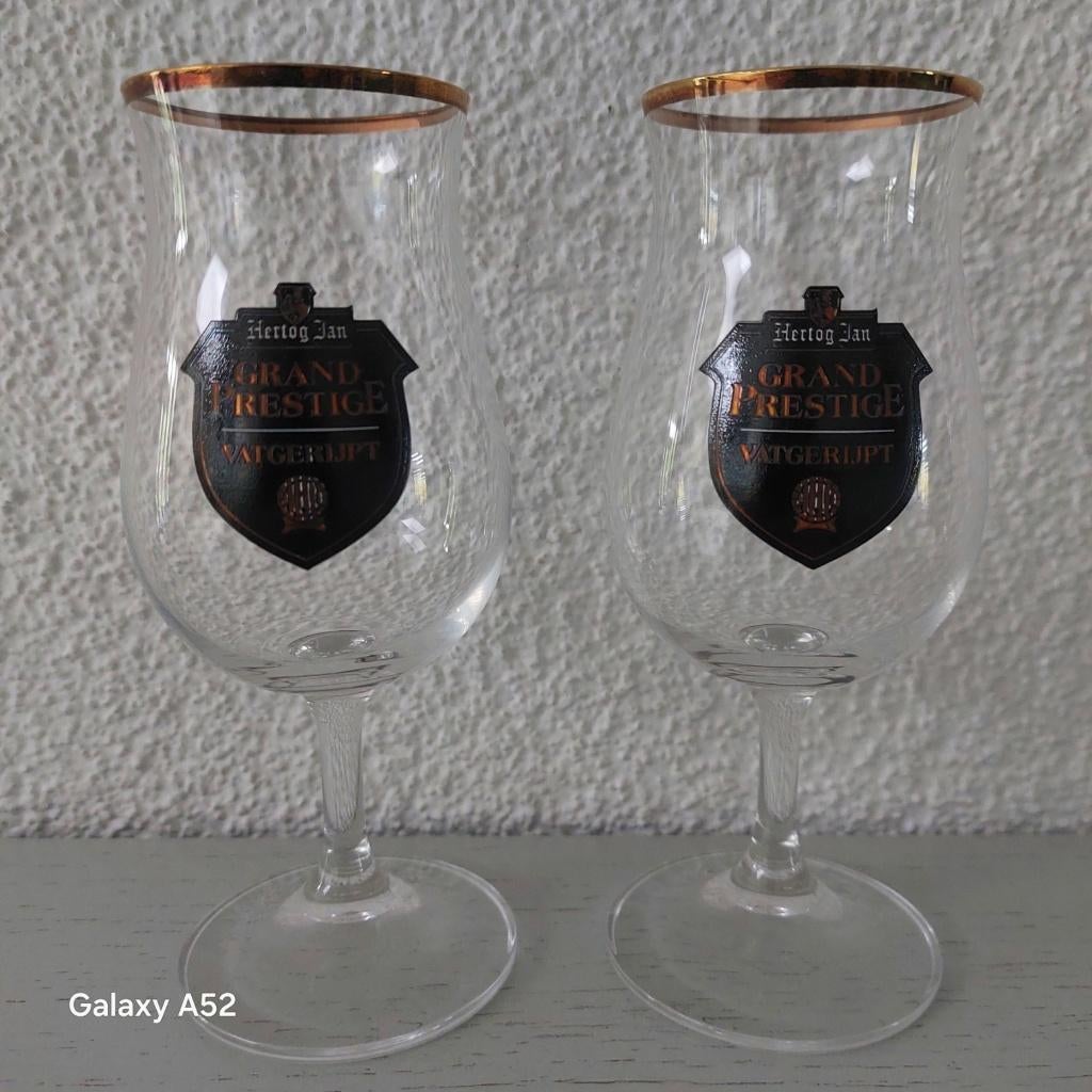 Hertog Jan Vatgerijpt 2021 glazen, Verzamelen, Biermerken, Ophalen of Verzenden, Nieuw, Glas of Glazen, Hertog Jan