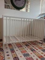 Babybedje wit 60x120, Kinderen en Baby's, Babywiegjes en Ledikanten, Ophalen of Verzenden, Zo goed als nieuw, Ledikant