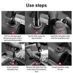 131 -delige Draad Reparatie Tool Kit | M5-M12 Helicoil Set, Niet ingevuld, Verzenden, Niet ingevuld, Nieuw