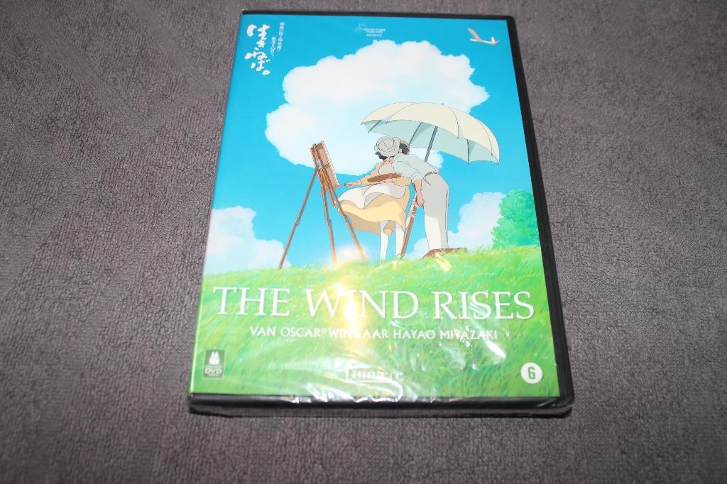 DVD The Wind Rises, Cd's en Dvd's, Dvd's | Tekenfilms en Animatie, Tekenfilm, Anime (Japans), Ophalen of Verzenden, Vanaf 6 jaar