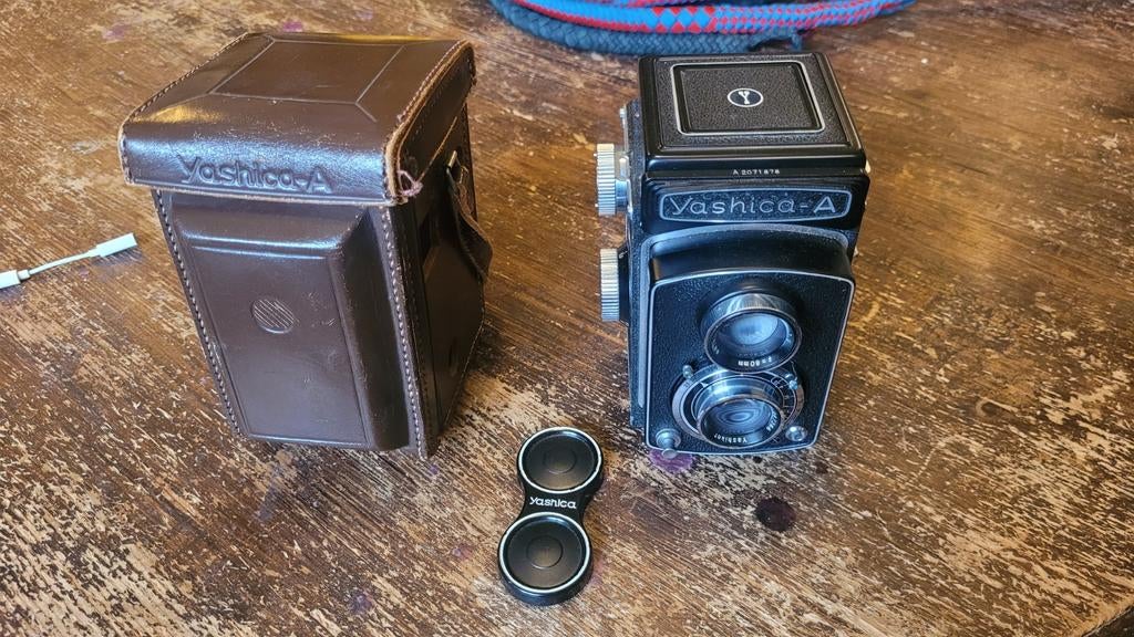 Yashica - A 6x6, Ophalen of Verzenden, Gebruikt, Compact, Overige Merken