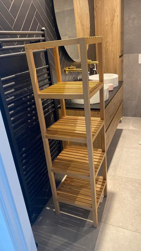 Badkamer kast ikea, Ophalen, (Half)hoge kast, Minder dan 50 cm, Zo goed als nieuw