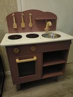 Gloed nieuwe roze houten speelgoed keukentje, Ophalen, Nieuw