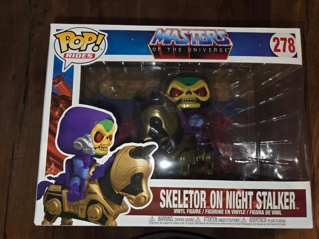 Funko pop Skeletor On Night Stalker 278, Ophalen of Verzenden, Nieuw