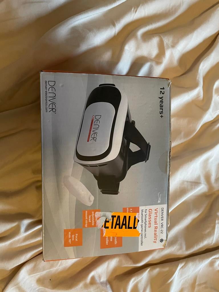 Denver VR-22 Virtual Reality Bril met Controller, Ophalen, Zo goed als nieuw, VR-bril, Telefoon